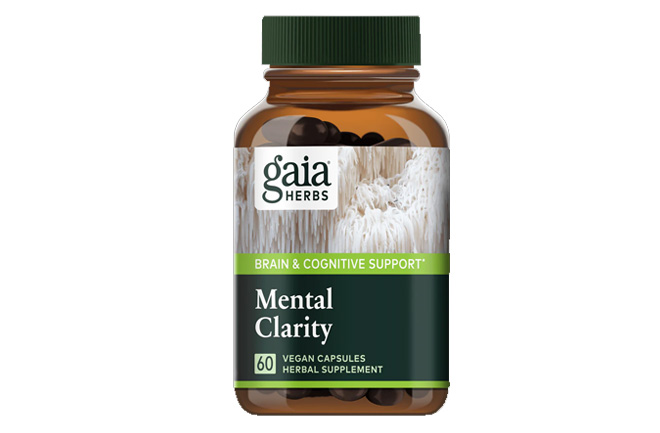 Gaia Mental Clarity Mushrooms & Herbs Supplement