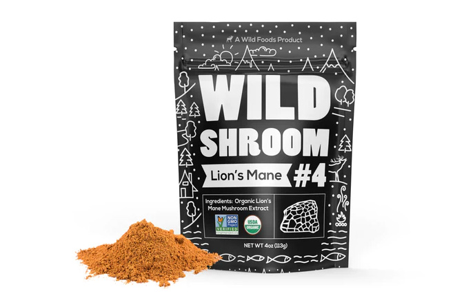 Wild Foods Lion’s Mane Mushroom Extract Powder 