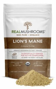 Organic Lions Mane Mushroom Powder