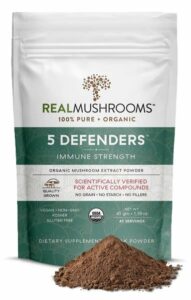 5 Defenders Organic Mushroom Complex